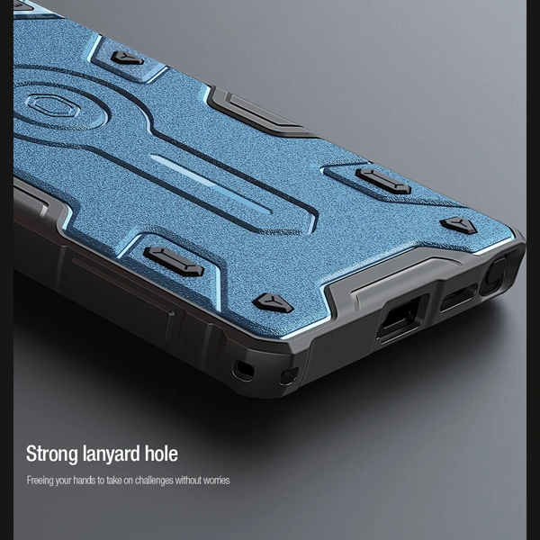 خرید گارد ضد ضربه مگنتی کمرا استند Samsung Galaxy S25 Ultra مارک نیلکین مدل Camshield Armor Prop