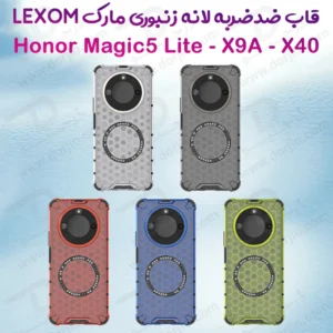 گارد ضد ضربه هیبریدی مگ سیف Honor Magic5 Lite مارک LEXOM