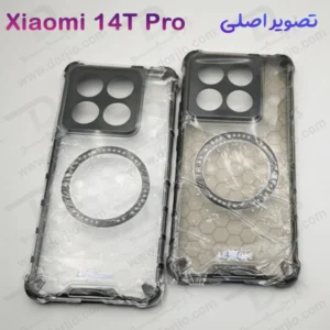 خرید گارد ضد ضربه هیبریدی مگ سیف Xiaomi 14T Pro مارک LEXOM