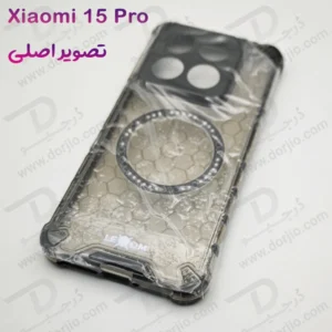 خرید گارد ضد ضربه هیبریدی مگ سیف Xiaomi 15 Pro مارک LEXOM