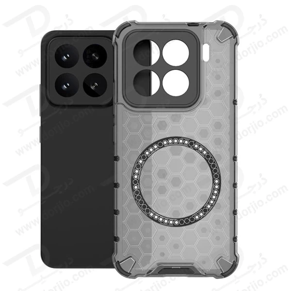 خرید گارد ضد ضربه هیبریدی مگ سیف Xiaomi 15 Pro مارک LEXOM