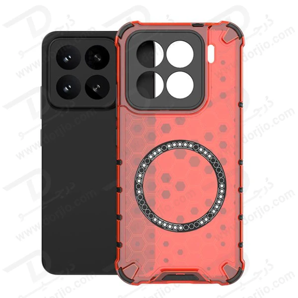 خرید گارد ضد ضربه هیبریدی مگ سیف Xiaomi 15 Pro مارک LEXOM