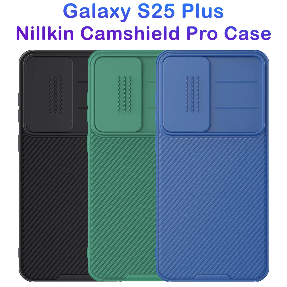 خرید گارد ضد ضربه Samsung Galaxy S25 Plus مارک نیلکین مدل Camshield Pro