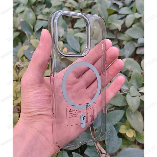 خرید گارد کریستالی رنگی مگ سیف iPhone 16 Pro
