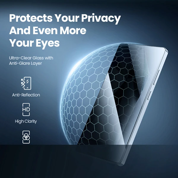 خرید گلس حریم شخصی با ابزار مخصوص نصب Samsung Galaxy S25 Ultra مارک نیلکین مدل Guardian
