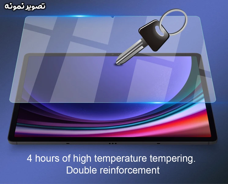 خرید گلس شیشه ای شفاف تبلت Samsung Galaxy Tab S10 Plus
