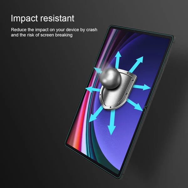 خرید گلس شیشه ای نیلکین Samsung Galaxy Tab S10 Plus مارک نیلکین مدل H+ Anti-explosion
