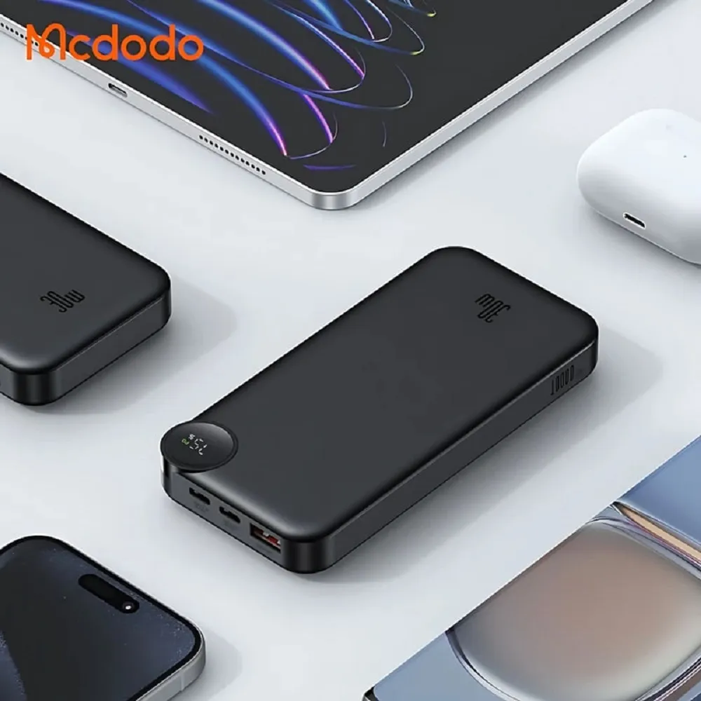 پاور بانک ۱۰ هزار ۳۰ وات مکدودو مدل Mcdodo MC-3850