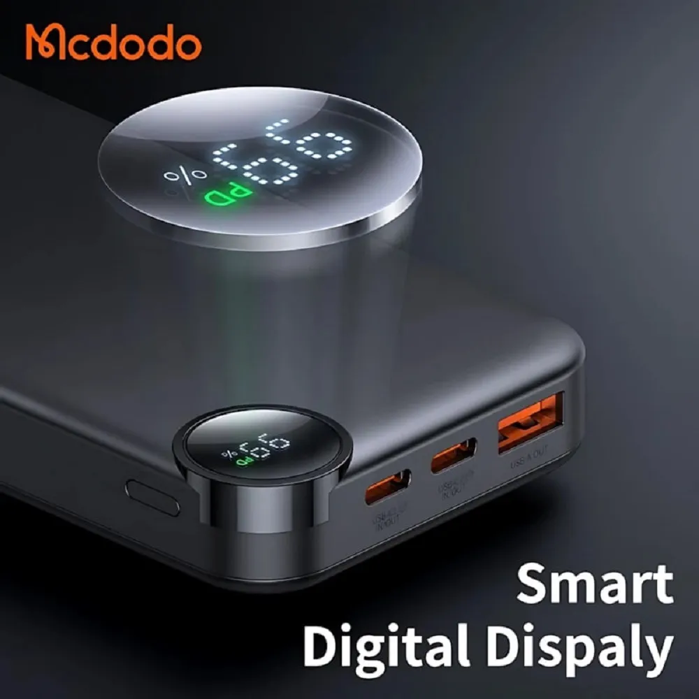 پاور بانک ۱۰ هزار ۳۰ وات مکدودو مدل Mcdodo MC-3850