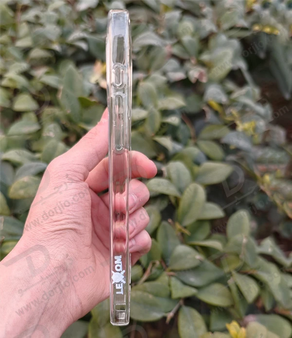 خرید قاب شفاف تمام کریستالی iPhone 16 Pro Max مارک LEXOM