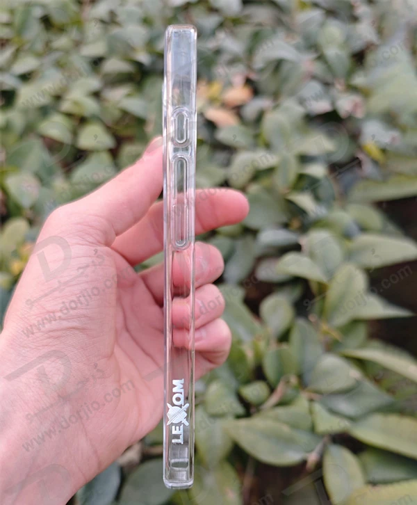 خرید قاب شفاف تمام کریستالی iPhone 16 مارک LEXOM