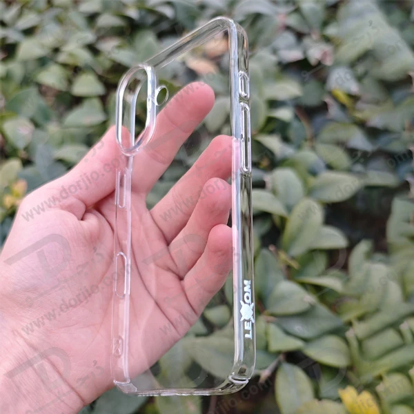 خرید قاب شفاف تمام کریستالی iPhone 16 مارک LEXOM