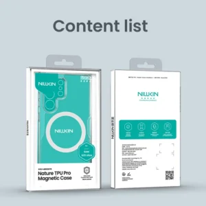 خرید قاب شفاف مگ سیف نیلکین Samsung Galaxy S25 Ultra مدل Nature TPU Pro Magnetic