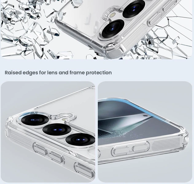 خرید قاب شفاف مگ سیف نیلکین Samsung Galaxy S25 مدل Nature TPU Pro Magnetic