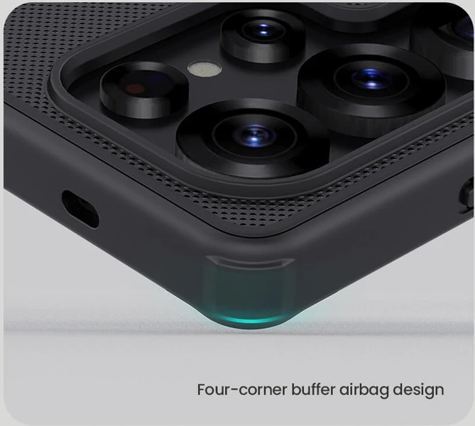 خرید قاب ضد ضربه Samsung Galaxy S25 Ultra مارک نیلکین مدل Super Frosted Shield Pro