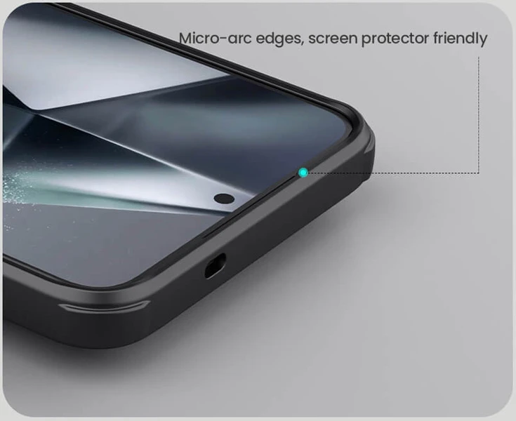 خرید قاب ضد ضربه Samsung Galaxy S25 مارک نیلکین مدل Super Frosted Shield Pro