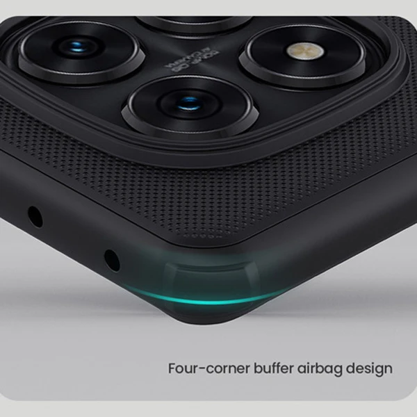 خرید قاب ضد ضربه Xiaomi Poco X7 5G مارک نیلکین مدل Super Frosted Shield Pro