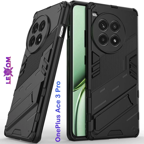 خرید قاب ضد ضربه استند دار OnePlus Ace 3 Pro مارک LEXOM