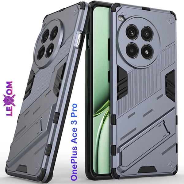 خرید قاب ضد ضربه استند دار OnePlus Ace 3 Pro مارک LEXOM