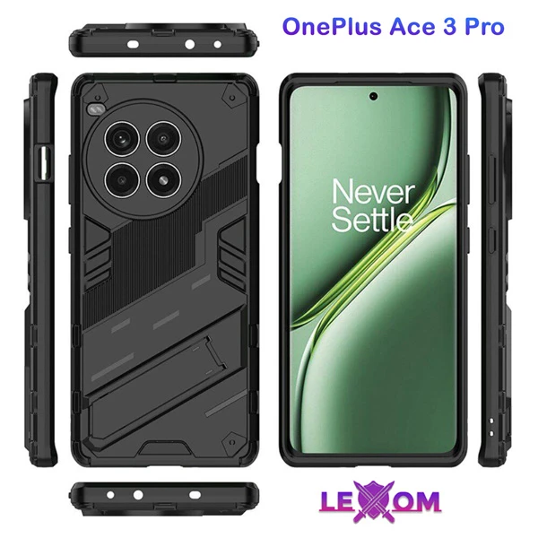 خرید قاب ضد ضربه استند دار OnePlus Ace 3 Pro مارک LEXOM