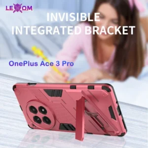 خرید قاب ضد ضربه استند دار OnePlus Ace 3 Pro مارک LEXOM