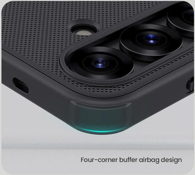 خرید قاب ضد ضربه مگنتی Samsung Galaxy S25 Plus مارک نیلکین مدل Super Frosted Shield Pro Magnetic