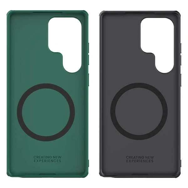خرید قاب ضد ضربه مگنتی Samsung Galaxy S25 Ultra مارک نیلکین مدل Super Frosted Shield Pro Magnetic
