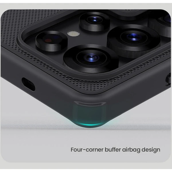 خرید قاب ضد ضربه مگنتی Samsung Galaxy S25 Ultra مارک نیلکین مدل Super Frosted Shield Pro Magnetic