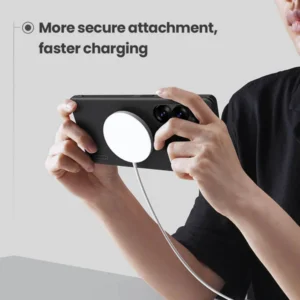 خرید قاب ضد ضربه مگنتی Samsung Galaxy S25 Ultra مارک نیلکین مدل Super Frosted Shield Pro Magnetic