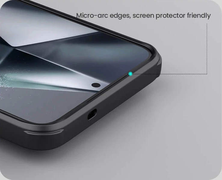 خرید قاب ضد ضربه مگنتی Samsung Galaxy S25 مارک نیلکین مدل Super Frosted Shield Pro Magnetic