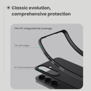 خرید قاب ضد ضربه مگنتی Samsung Galaxy S25 مارک نیلکین مدل Super Frosted Shield Pro Magnetic