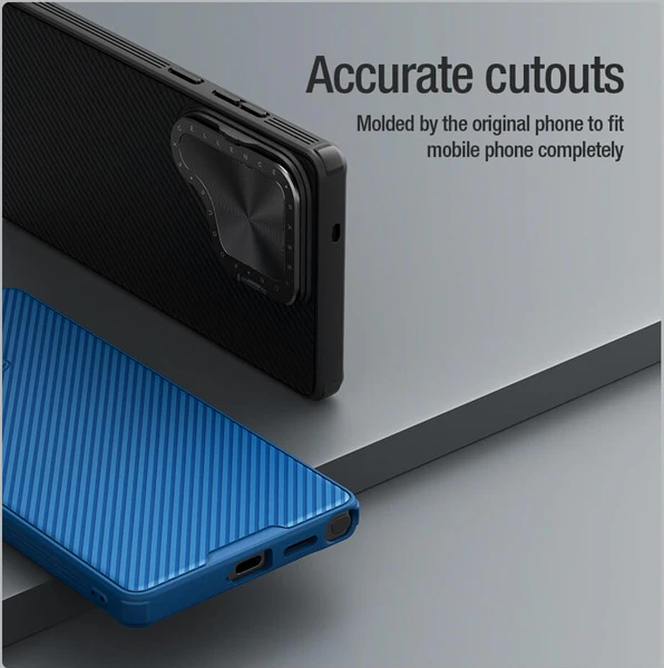 خرید قاب ضد ضربه کمرا استند Samsung Galaxy S25 Ultra مارک نیلکین مدل Camshield Prop