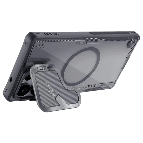 خرید قاب کریستالی مگنتی کمرا استند Samsung Galaxy S25 Ultra مارک نیلکین مدل Iceblade Prop Magnetic