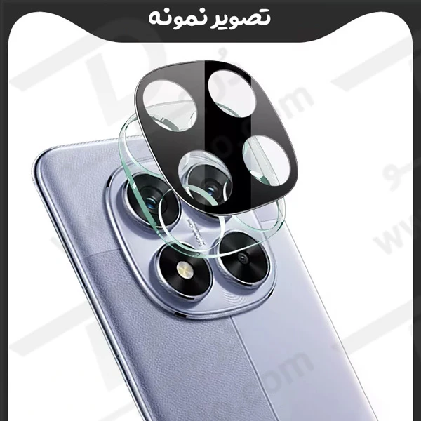 خرید محافظ لنز 9H شیشه ای Xiaomi Poco X7 5G مدل 3D