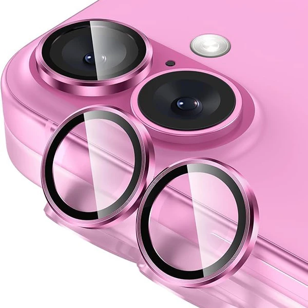 خرید محافظ لنز دوربین رینگی فلزی iPhone 16 Plus