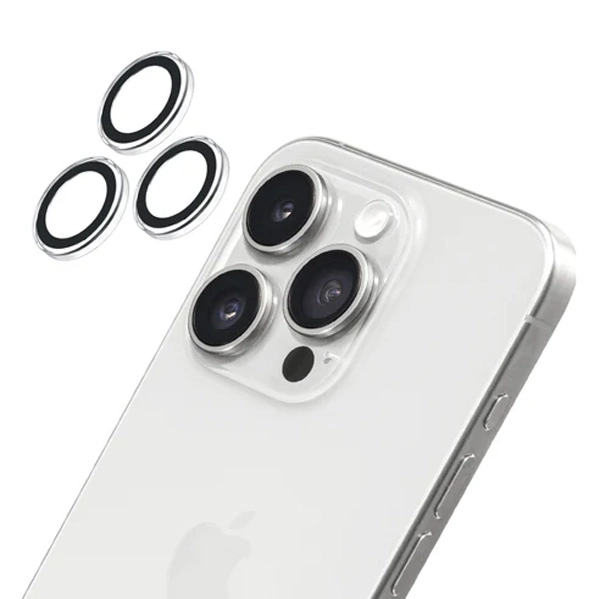 خرید محافظ لنز دوربین رینگی فلزی iPhone 16 Pro