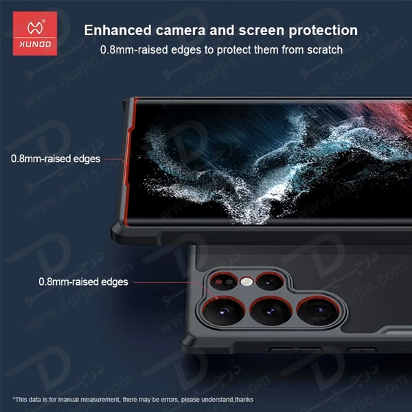 خرید کریستال شیلد شفاف Samsung Galaxy S25 Ultra مارک XUNDD سری Beatle