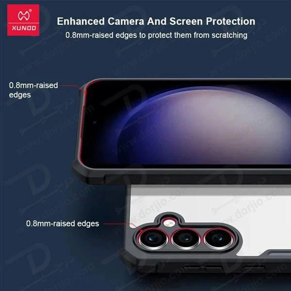 خرید کریستال شیلد شفاف Samsung Galaxy S25 مارک XUNDD سری Beatle