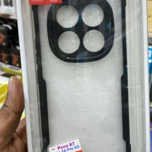 خرید کریستال شیلد شفاف Xiaomi Redmi Note 14 Pro 5G مارک XUNDD سری Beatle