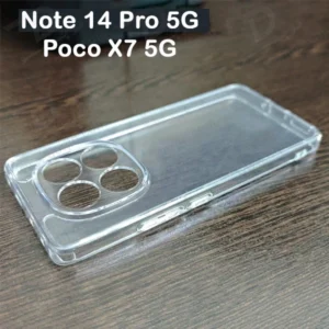 خرید کریستال کاور تمام شفاف Xiaomi Poco X7 5G
