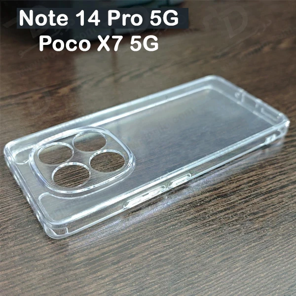 خرید کریستال کاور تمام شفاف Xiaomi Poco X7 5G خرید کریستال کاور تمام شفاف Xiaomi Poco X7 5G