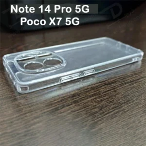 خرید کریستال کاور تمام شفاف Xiaomi Poco X7 5G