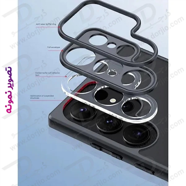 خرید گارد شفاف رینگ استند 360 درجه مگ سیف Samsung Galaxy S25 Plus مارک XUNDD سری Beatle Rotatable خرید گارد شفاف رینگ استند 360 درجه مگ سیف Samsung Galaxy S25 Plus مارک XUNDD سری Beatle Rotatable