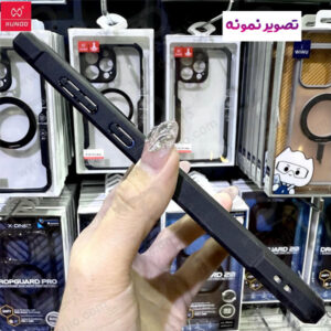 خرید گارد شفاف رینگ استند 360 درجه مگ سیف Samsung Galaxy S25 مارک XUNDD سری Beatle Rotatable