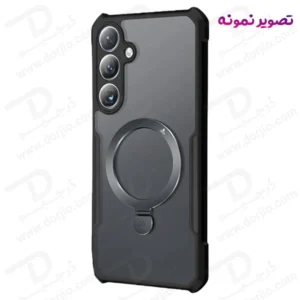 خرید گارد شفاف رینگ استند مگ سیف Samsung Galaxy S25 Plus مارک XUNDD سری Beatle Holder