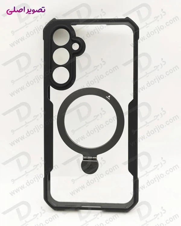 خرید گارد شفاف رینگ استند مگ سیف Samsung Galaxy S25 Plus مارک XUNDD سری Beatle Holder