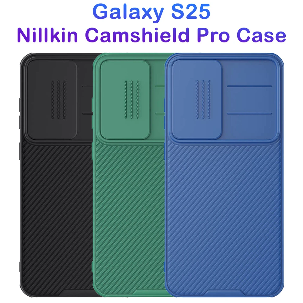 گارد ضد ضربه Samsung Galaxy S25 مارک نیلکین مدل Camshield Pro