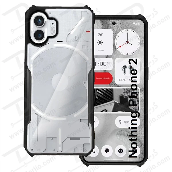 خرید گارد ضد ضربه شفاف Nothing Phone 2 مدل iPaky