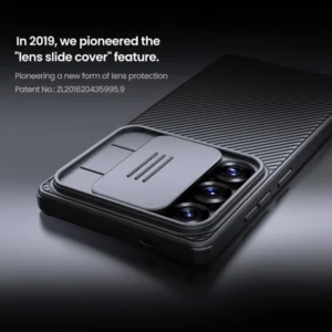 خرید گارد ضد ضربه مگ سیف Samsung Galaxy S25 Ultra مارک نیلکین مدل Camshield Pro Magnetic