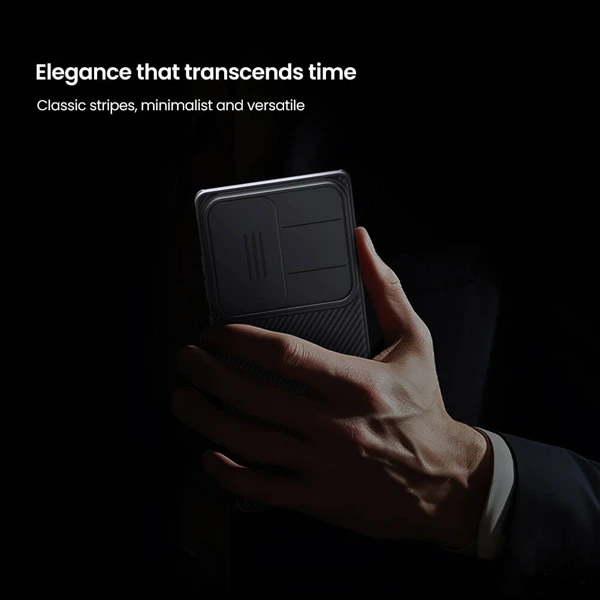 خرید گارد ضد ضربه مگ سیف Samsung Galaxy S25 Ultra مارک نیلکین مدل Camshield Pro Magnetic